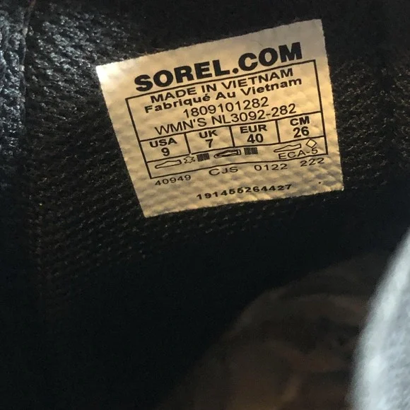 Sorel Waterproof Chelsea Boots Womens 9 Brown Leather Pull On NL3092-282 - Picture 9 of 16